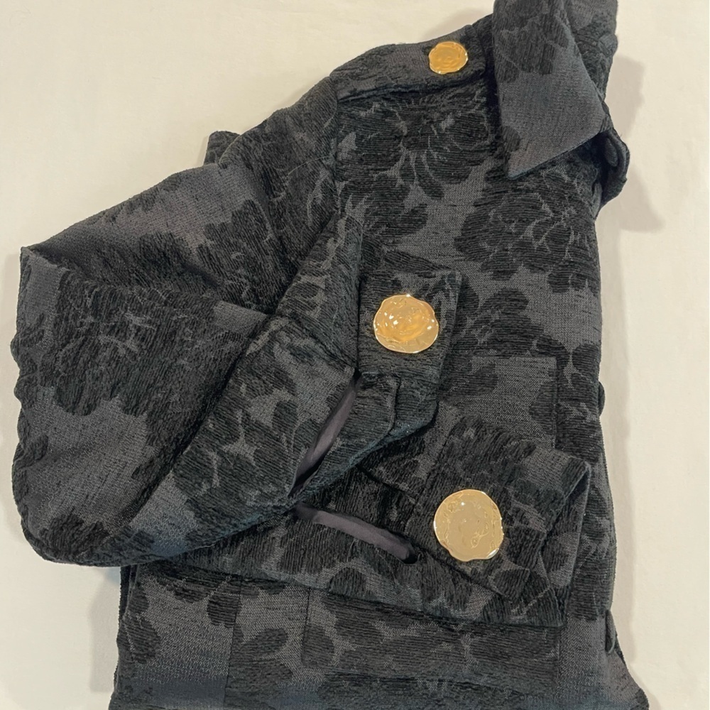Mother of Pearl London | Jacquard Print Jacket | Black | XS-M - Picture 13 of 13